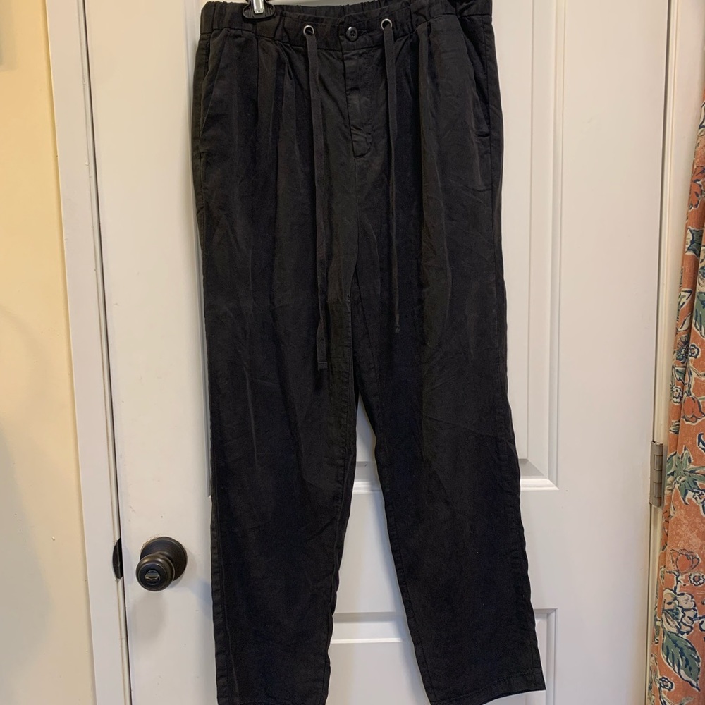 American Eagle Black Drawstring Pants